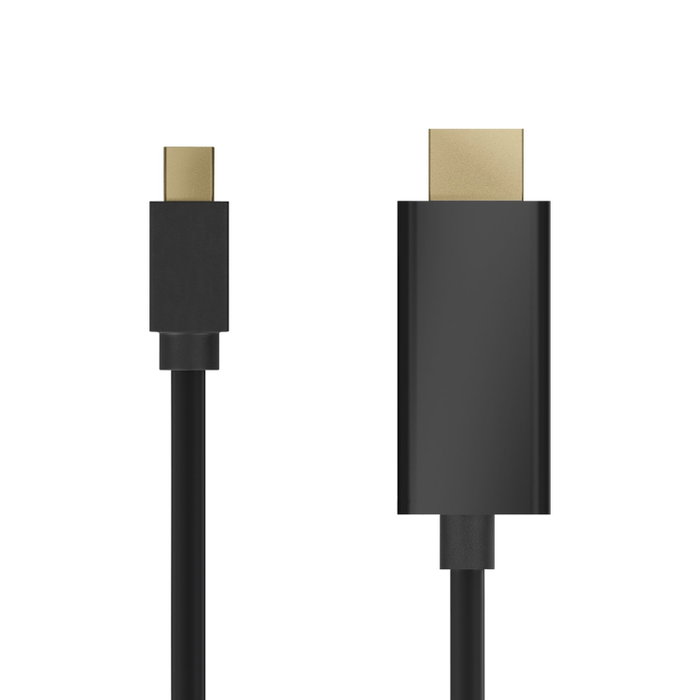 Aisens Cable Conversor Mini DisplayPort a HDMI Negro 2,0m